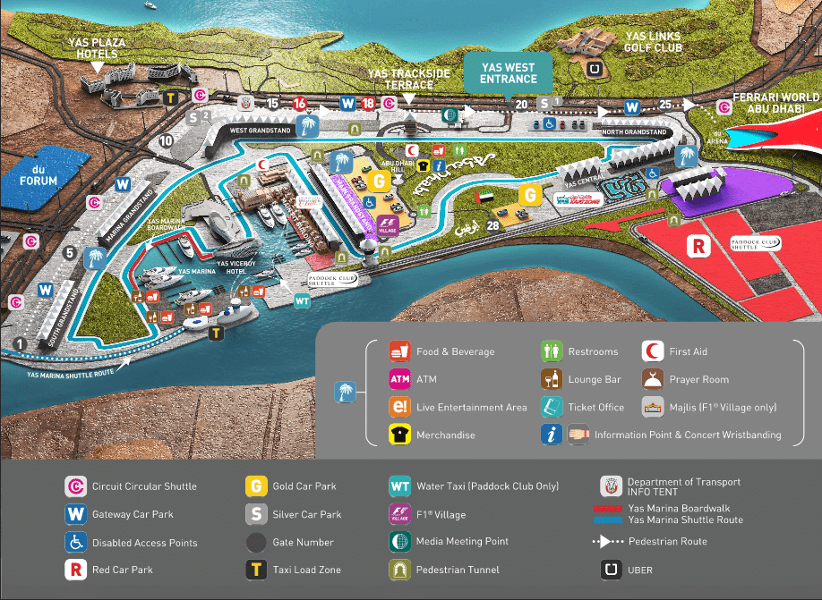 Trackside At Yas Marina 2022 Abu Dhabi Grand Prix