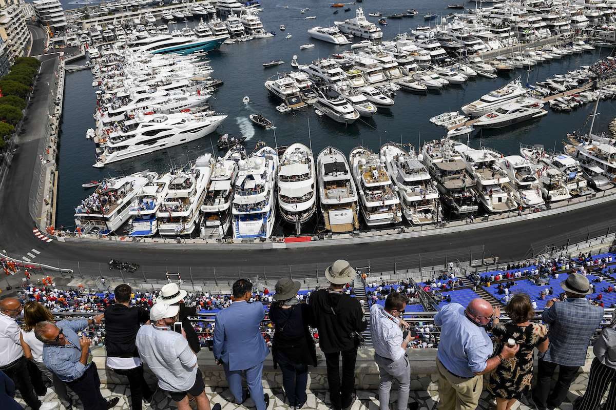 Why is there no Thursday F1 action at the Monaco Grand Prix this year?