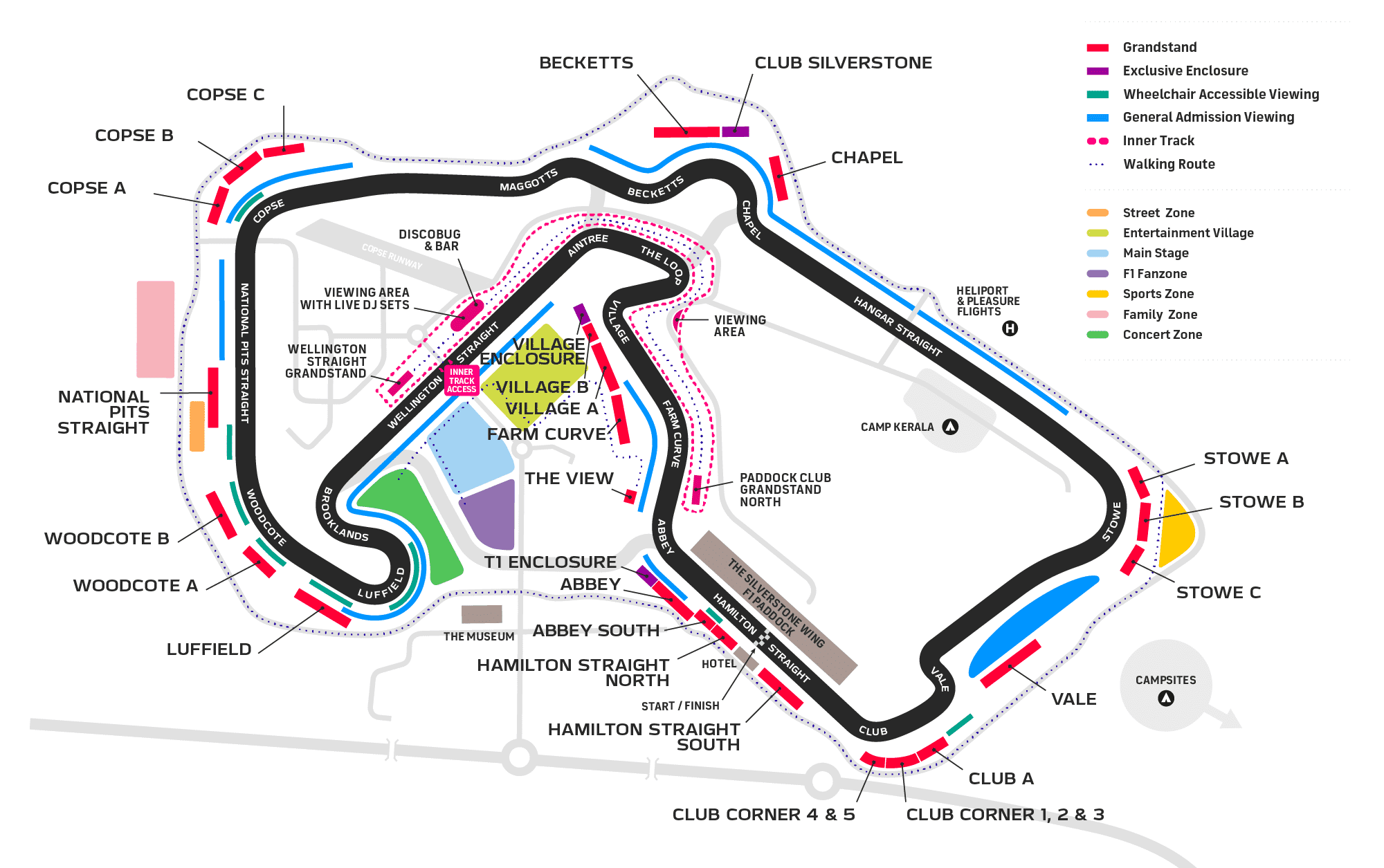 Trackside at Silverstone - 2022 British Grand Prix - F1Destinations.com