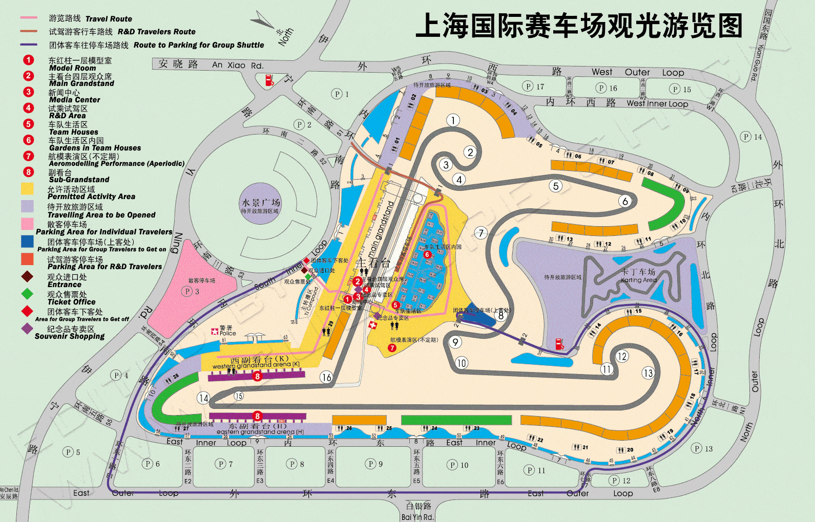 Trackside at Shanghai International Circuit 2021 Chinese Grand Prix