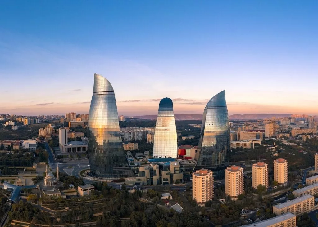 The Best Things To Do In Baku 2022 Azerbaijan Grand Prix   Flame Towers Baku 1024x732 